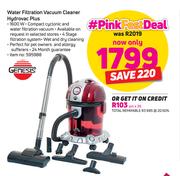 Genesis Water Filtration Vacuum Cleaner Hydrocvac Plus