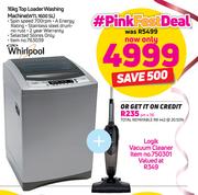 Whirlpool 16kg Top Loader Washing Machine WTL1600 SL