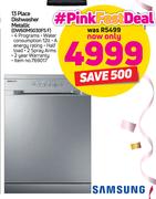 Samsung 13 Place Dishwasher Metallic DW60M5030FSF