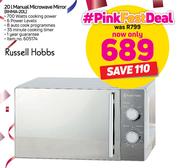 Russell Hobbs 20Ltr Manual Microwave Mirror RHMA-20L