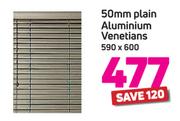 Decorland 50mm Aluminium Venetians (590 x 600)