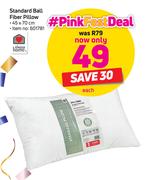 Always Home Standard Ball Fiber Pillow (45 x 70cm)-Each