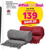 Always Home Chenielle Throws-Each