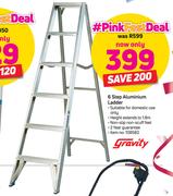 Gravity 6 Step Aluminium Ladder