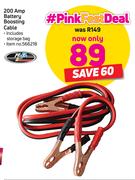 Moto Quip 200 Amp Battery Boosting Cable