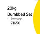 Trojan Dumbbell Set-20kg