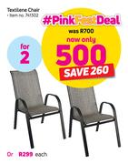 Textilene Chair-Each