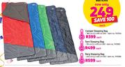 Camp Master Sani Sleeping Bag (191cm x 85cm)-Each