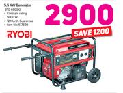 Ryobi 5.5KW Generator RG-6900K