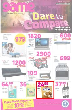 Game Ghana : Dare To Compare (24 May - 30 May 2018), page 1
