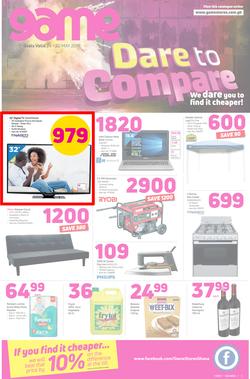 Game Ghana : Dare To Compare (24 May - 30 May 2018), page 1