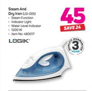 Logik Steam And Dry Iron LSI-005