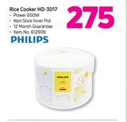 Philips Rice Cooker HD-3017