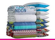 Casa King Polycotton Assorted Comforter-Each Includes Two Matching Pillowcases