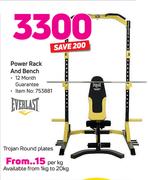 Everlast Power Rack And Bench