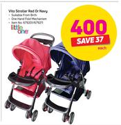 Little One Vito Stroller (Red Or Navy)-Each