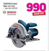 Bosch 1400 W Circular Saw GKS-190