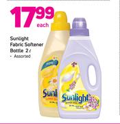 Sunlight Fabric Softener Bottle 2Ltr-Each
