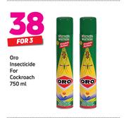 Oro Insecticide For Cockroach-3 x 750ml