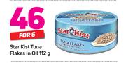 Star Kist Tuna Flakes In Oil-6 x 112g