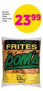Mccains Pommers Frites Pom’s Chips-2.5kg