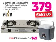 Pride 25L Silver Cooler Box