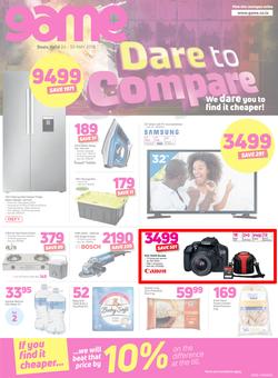 Game Lesotho : Dare To Compare (24 May - 30 May 2018), page 1