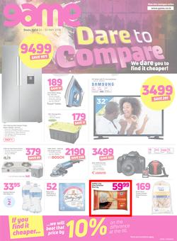 Game Lesotho : Dare To Compare (24 May - 30 May 2018), page 1