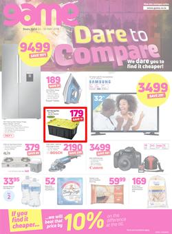 Game Lesotho : Dare To Compare (24 May - 30 May 2018), page 1