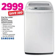 Samsung 9Kg Top Loader Washing Machine (White) WA90H4200SW