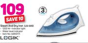 Logik Steam And Dry Iron LSI-005