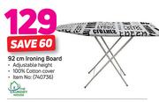 The Laundry House 92Cm Ironing Board
