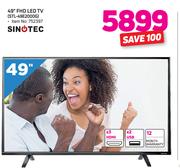 Sinotec 49" FHD LED TV STL-49E2000G