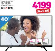 Sinotec 40" FHD LED TV STL-40F1A11A