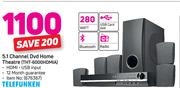 Telefunken 5.1 Channel DVD Home Theatre THT-6000HDMIA