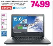 Lenevo 15.6" Intel Core i3 Notebook Ideapad 110