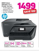 HP 6950 Colour Officejet 4 In 1 Printer P4C78A