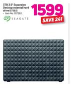 Seagate 3TB 3.5" Expansion Desktop External Hard Drive STEB3