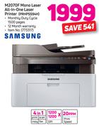 Samsung M2070F Mono Laser All In One Laser Printer PRHPSS94H
