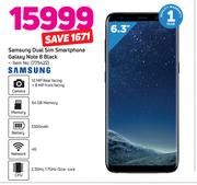 Samsung Dual Sim Smartphone Galaxy Note 8 Black