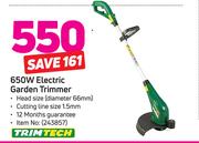 Trimtech 650W Electric Garden Trimmer