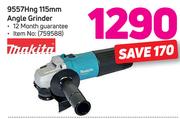 Makita 9557Hng 115mm Angle Grinder