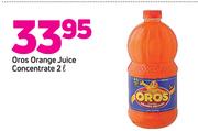 Oros Orange Juice Concentrate-2L