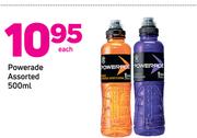 Powerade Assorted-500ml Each
