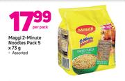 Maggi 2-Minute Noodles Pack-5 x 73g