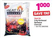 Heat Up Hardwood Barbeque Charcoal-5Kg