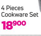 Hoffner 4 Pieces Cookware Set
