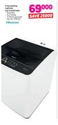 Hisense 6kg Top Loader Washing Machine