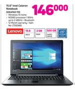 Lenovo 15.6" Intel Celeron Notebook IDEAPAD 110