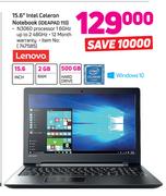 Lenovo 15.6" Intel Celeron Notebook IDEAPAD 110